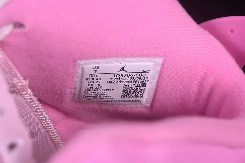 All categories Air Jordan Jordan series basketball shoes Air Jordan 6 OG version Awake NY x Air Jordan 6 "Playful Pink" AJ6 Joe 6 playful pink IQ5706-600